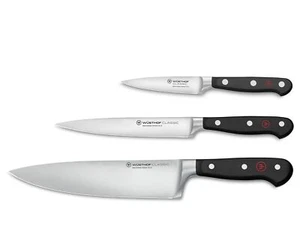 WÜSTHOF Classic Messersatz 3-tlg, Klingenlänge: 38,2cm, Messerset, 60-1120160301 - Bild 1 von 1