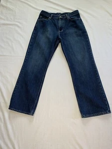 Pantalones de mezclilla Structure para hombre 100 % algodón talla 34x32 (meas 34x31) - Imagen 1 de 11