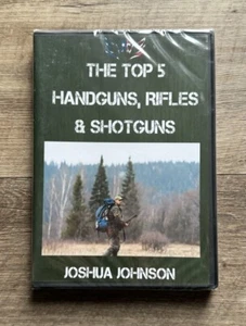 The Top 5 Handguns, Rifles & Shotguns - Joshua Johnson DVD NEW SEALED Free Ship - Picture 1 of 2