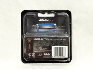 Gillette Labs Heated Men's Razor Spare Blade 4 pcs Shaving Razor - Foto 1 di 21