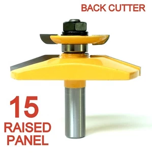 1pc 1/2"SH 15° Raised Panel w/Back Cutter Router Bit sct-888 - Picture 1 of 12