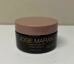 Josie Maran Whipped Argan Oil Body Butter Lotion Orange Creamsicle 4 fl oz NEW - Picture 1 of 5