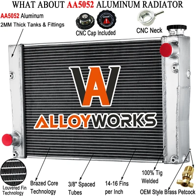 Radiador PARA New Holland C227 L218 L220 Estuche TR270 SV185 SR175 SR200 #47362351 Foto 1 de 4