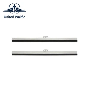 Stainless Steel Wiper Blade PAIR 9" Hook Style Flat Blade - Picture 1 of 1