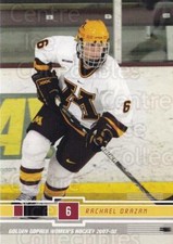 2007-08 Minnesota Golden Gophers Womens #5 Rachael Drazan
