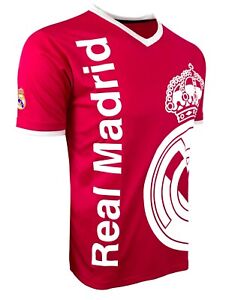 Real Madrid Shirt For Adults And Kids (Pink Color) Licensed Real M. Tshirt