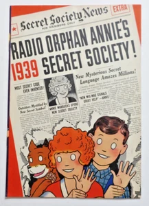 1939 Radio Orphan Annie's Secret Society OVALTINE Signs Signals Codes Book - Picture 1 of 2