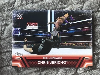 2017 Topps Wwe Then Now Forever The Lionsault - Chris Jericho #F-19 - Image 1 of 3
