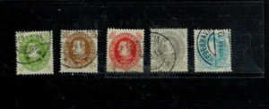 S-1196**Denmark 1930**Christain X**Scott #'s 310, 213-216 - Imagen 1 de 2