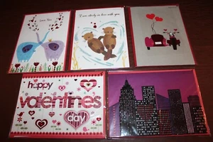 Lot of 30 Papyrus Valentine's Day Greeting Cards for Kids, Wife, Husband, son - Picture 1 of 13