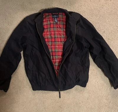 daniel cremieux Red Checkered Lined Jacket Men’s XL - Image 1 of 4