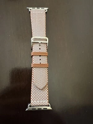 Apple Watch Hermès - 45mm Gold/Écru Toile H Single Tour