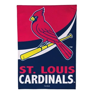 St. Louis Cardinals 12.5 x 18 Inch Double Sided Applique Garden Flag - Picture 1 of 1