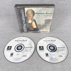 Parasite Eve II Sony PlayStation 1 PS1 Videospiel 2 Disc Set NTSC Squaresoft - Bild 1 von 9