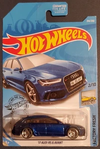 Hot Wheels '17 Audi RS 6 Avant Factory Fresh 2/10 - Picture 1 of 10
