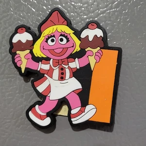 Sesame Street Alphabet Letter I Magnet Prairie Dawn Ice Cream Applause 2 inch - Picture 1 of 4