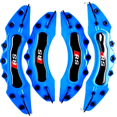4x Brake Caliper Covers for Audi A1 A2 A3 A4 A6 A8 A5 Q3 Q7 Q1 Q2 Allroad Q5 RSs - Image 1 of 4