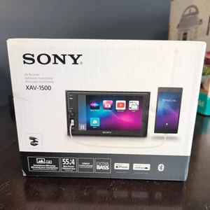 Sony XAV-1500 6.2'' 55W Touch Screen Digital Receiver New Sealed Fast Ship - Picture 1 of 4