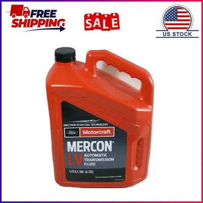 Líquido de transmisión automática Ford Motorcraft Mercon LV, 1,25 galones Foto 1 de 3