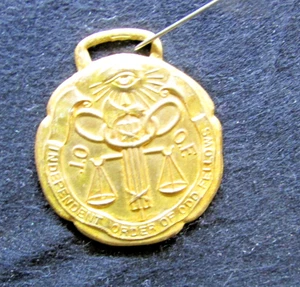 NEW LISTING -Vintage Watch Fob - Independent Order of Odd Fellows (A176 - Picture 1 of 4