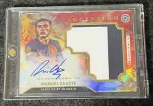 2023/24 Topps Inception UEFA CC Manuel Ugarte Patch Auto /10 [PLAYER WORN] - Picture 1 of 2