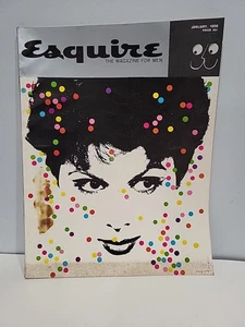 Esquire Magazine Jan. 1958 Henry Wolf Cover Saul Bellow - Bild 1 von 5