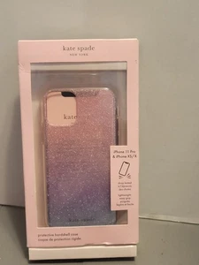 Kate Spade New York Hardshell Phone Case for iPhone 11 Pro/Xs/X - Ombre Glitter - Picture 1 of 8