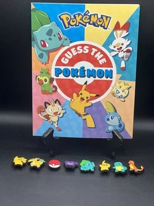 NEU 8 Stck. Pokemon Schuh Charms für Crocs Anime Charms & Guess The Pokémon Book - Bild 1 von 4