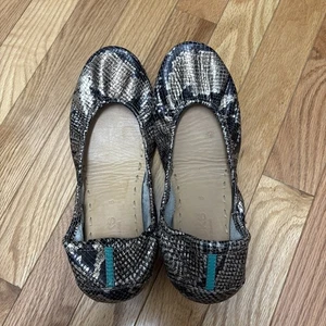 tieks Copperhead Snake Ballet Flats - Size 8 - Picture 1 of 7