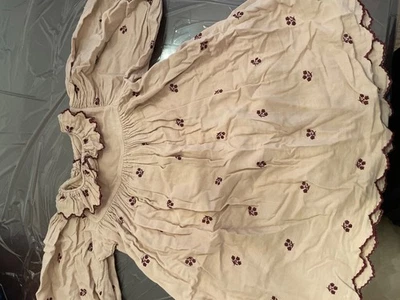 Vestido feminino Bebe orgânico tamanho 4 - Imagem 1 de 3