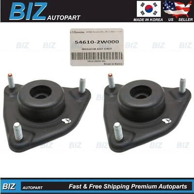 OEM 2PCS Strut Mounts for 2013-2019 Hyundai Santa Fe / Sport / XL 54610-2W000 - Image 1 of 4