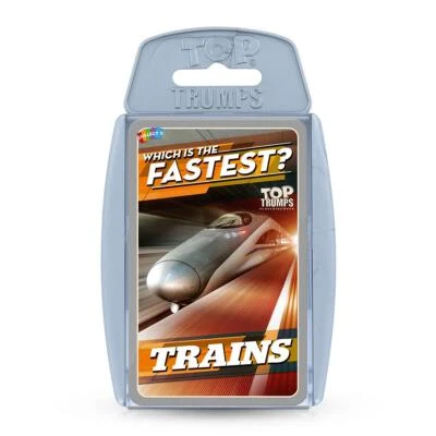 Trains Top Trumps Card Game - Brand New - Full of Fun Facts & Stats