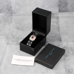 MINT Sword Art Online II Japan Official Leather Bracelet Kirito - Picture 1 of 6
