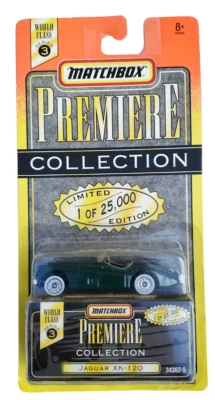 1995 MATCHBOX PREMIERE COLLECTION SERIES 3 Jaguar XK-120 Green 1:64 (M5) - Image 1 of 3