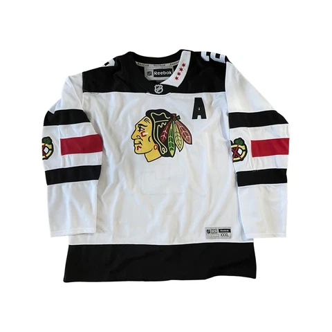 DUNCAN KEITH CHICAGO BLACKHAWKS 2016 NHL STADIUM SERIES REEBOK PREMIER JERSEY Cover