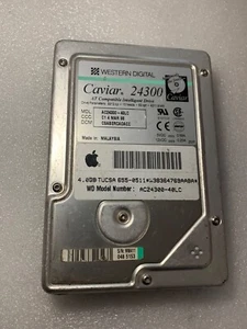 0Western Digital WD Caviar 24300 AC24300-40LC 4.0GB IDE 3.5in Hard Drive - Picture 1 of 5