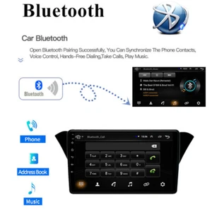 9'' Car Stereo Radio GPS 4GB+32GB Android 14 For Hyundai Genesis Coupe 2012-2016 - Picture 1 of 23