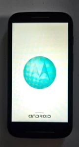 Motorola MOTO E - 4GB - Black (Tesco Locked) 3G Smartphone - Picture 1 of 10