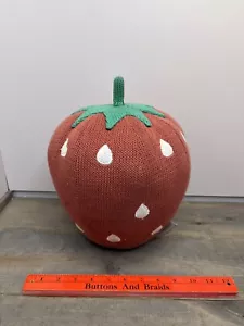 Cassa e Barile Cassa e Cuscino per Bambini Peluche Fragola - Foto 1 di 2