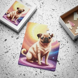 Pug Kids Puzzle, 30-Piece - Fun Educational Toy, Cute Animal Jigsaw Game, - Picture 1 of 4