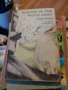 SUMMER OF THE WHITE GOAT HARDCOVER FIRST EDITION 1977 BOOK BY PAIGE DIXON - Picture 1 of 10