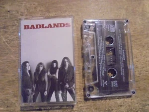 BADLANDS- Self Titled Cassette Jake E Lee Atlantic 1989 tested - Picture 1 of 2