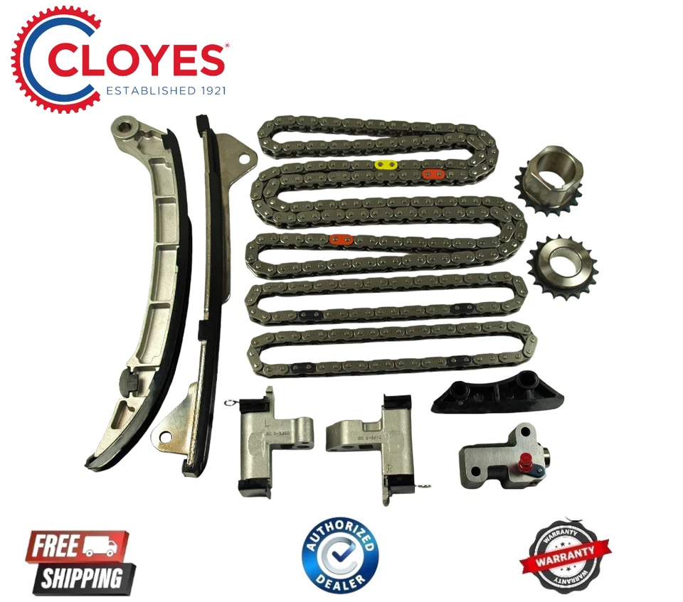 Kit de cadena de distribución del motor para Toyota 4Runner FJ Cruiser Tundra CLOYES 2010-2021 Foto 1 de 1