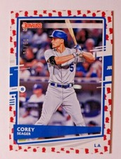 2020 DONRUSS PRESIDENTIAL COLLECTION EMOJI COREY SEAGER 31/50 (m)
