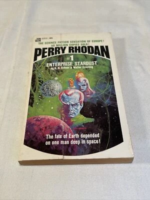 Perry Rhodan #1: Enterprise Stardust-pbk-Scheer/Ernsting-Ace-1969-1st print - Image 1 of 4