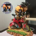 20cm Dragon Ball Goku Figures Son Goku By Bike Action Figurine Pvc Statue