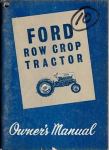 Ford 2000 and 4000 All-Purpose Tractor Owner's Manual - Picture 1 of 1
