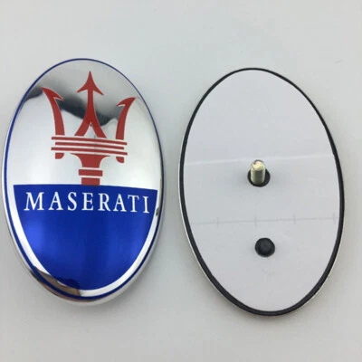 Car Front Hood Emblem Badge For Maserati Quattroporte Levante Ghibli GranTurismo - Image 1 of 4