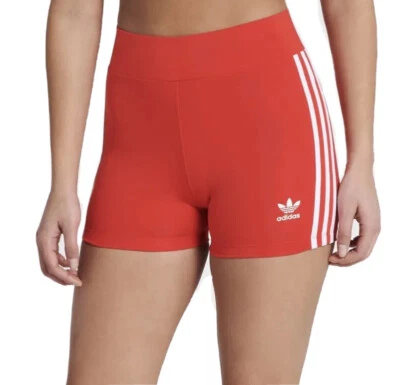 Adidas Originals Traceable Red Booty Shorts Women's Size S Small New NWT - Image 1 of 4
