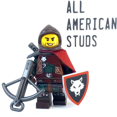 Lego Castle Wolfpack Knight Minifigure 10332 Rogue Series 16 Bandit Beastmaster - Image 1 of 4